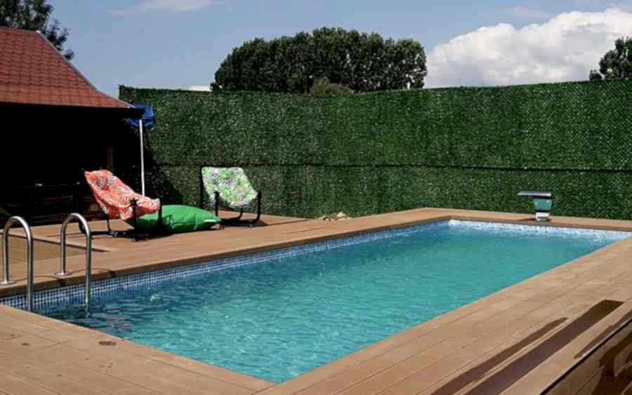 Sapanca'da 3x7 Prefabrik Havuz Yapımı